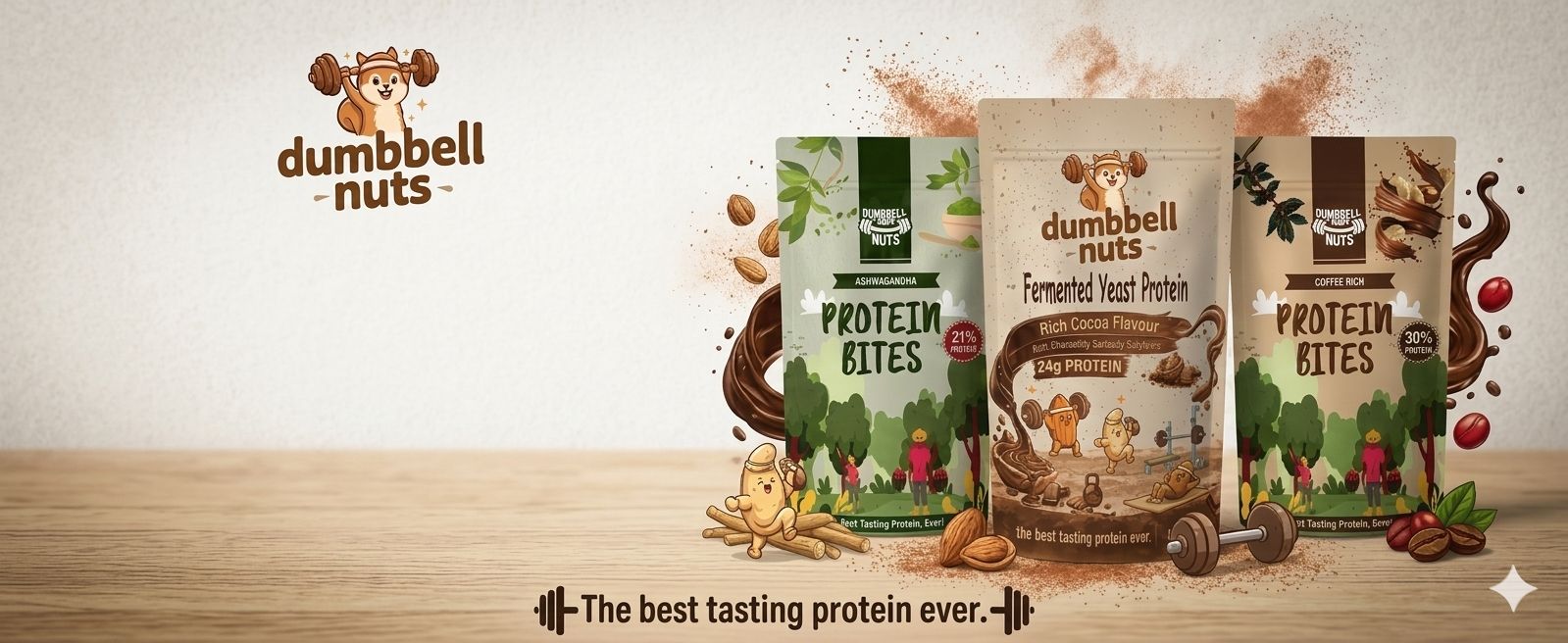 Protein snacks you'll actually finish.