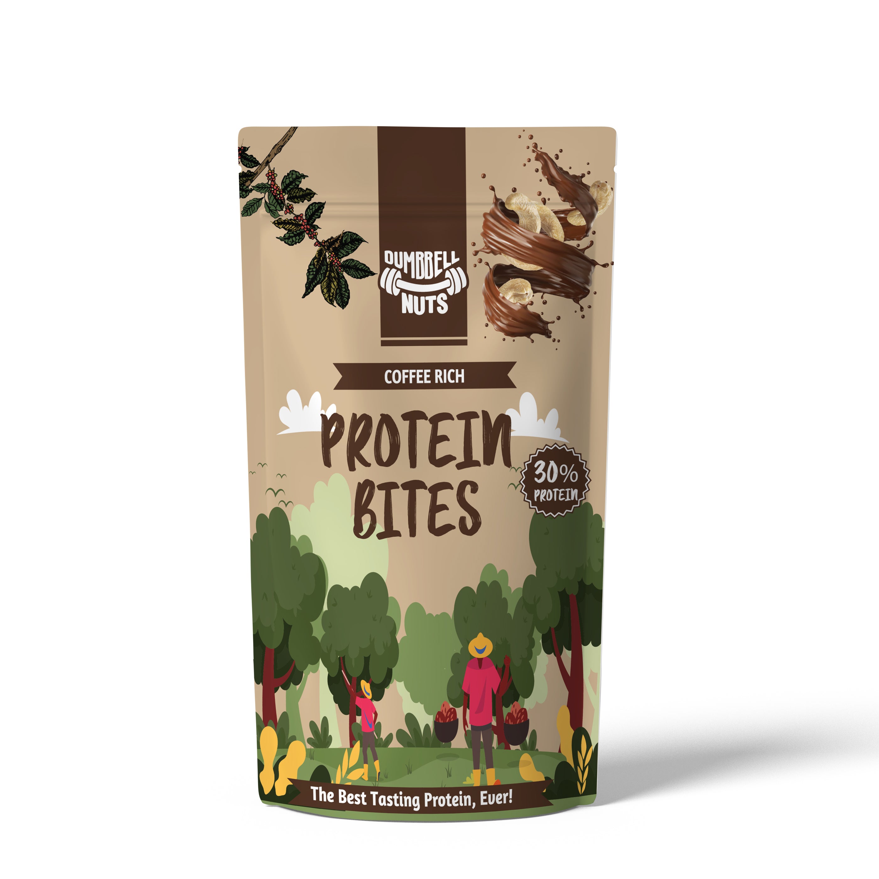 Dumbbell Nuts Coffee Rich Protein Bites – 30% Protein