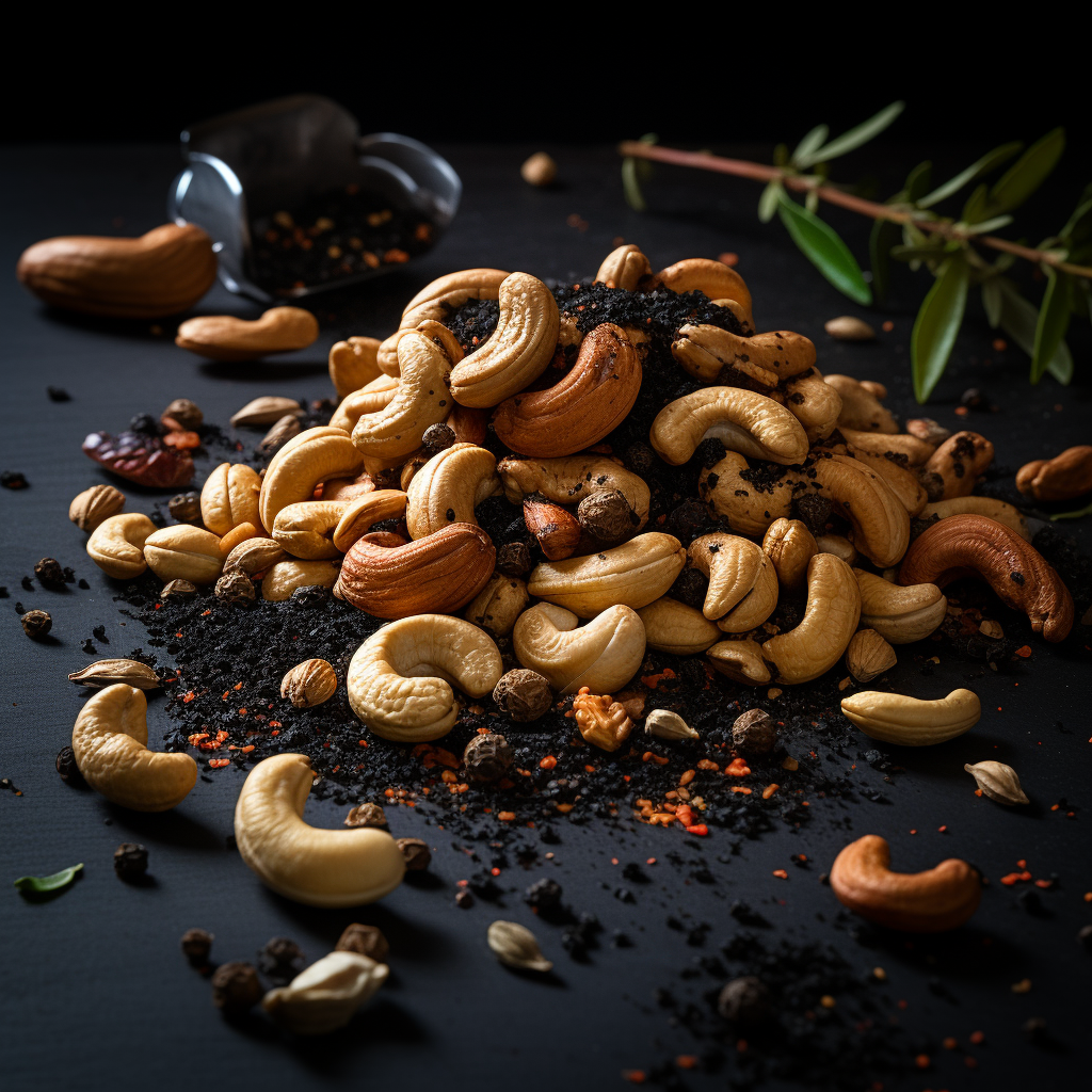 Dumbbell Nuts black pepper cashew